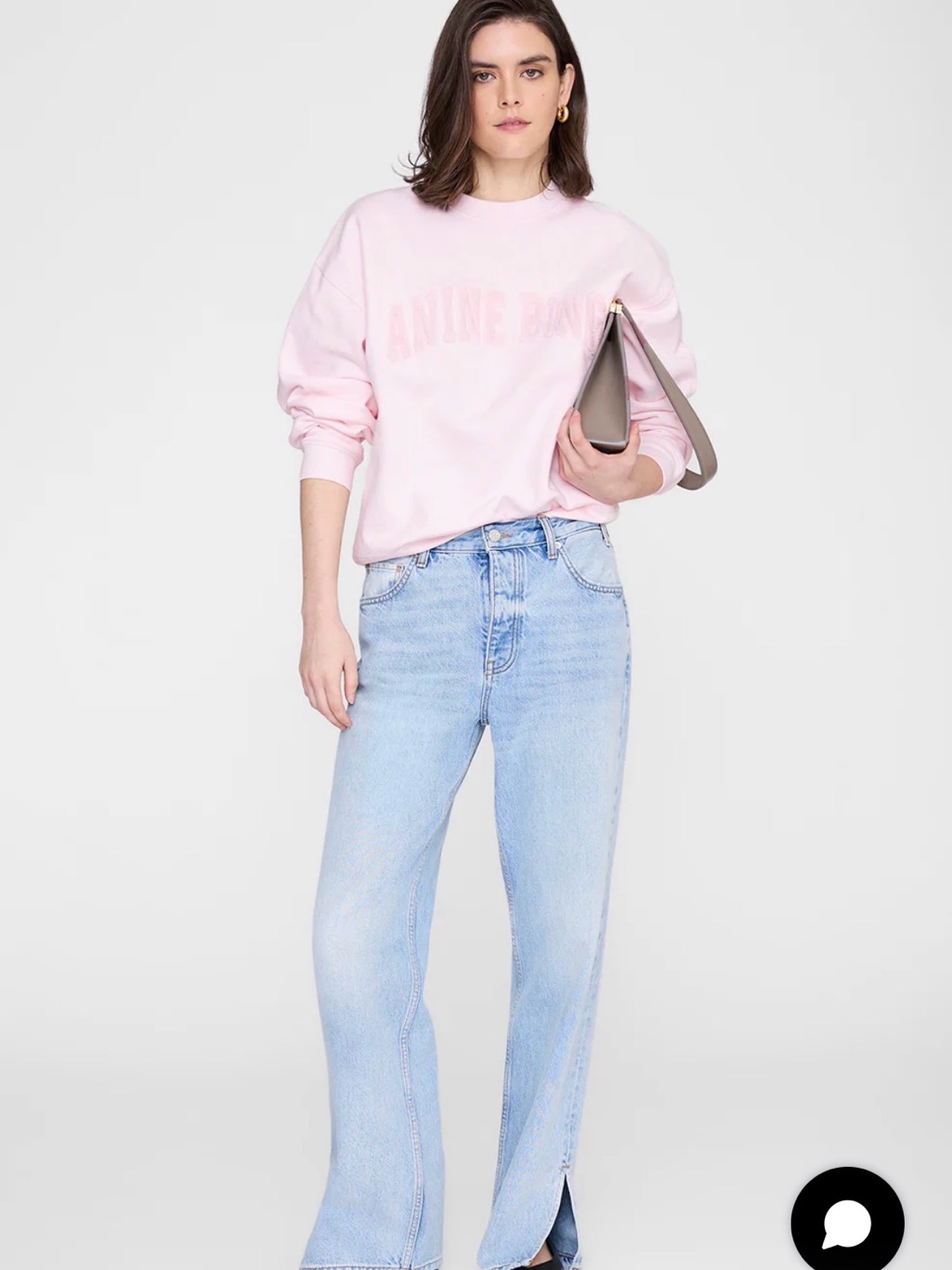 Anine Bing Pink Sweatshirt - Nwt